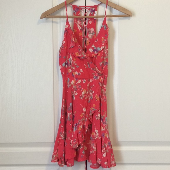 Ardene Dresses & Skirts - Ardene pink floral vneck sundress